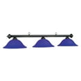 thumbnail image 1 of RAM Game Room Traditional Style 60" Marseilles 3-Light Lamp, Blue, 1 of 2