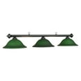 thumbnail image 1 of Traditional Style 60" Marseilles 3-Light Lamp, Green, 1 of 2