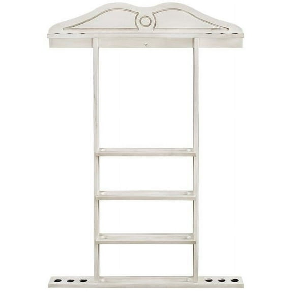 RAM Game Room WR1 AW 29.5 x 3 x 44 in. Wall Cue Rack, Antique White