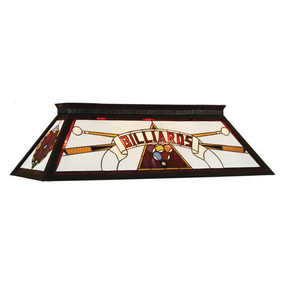 Classic Decorative Billards KD Billiard Table Light, Red