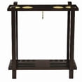 thumbnail image 1 of RAM Gameroom Products SFCR-CAP Straight Floor Cue Rack - Cappuccino, 1 of 1
