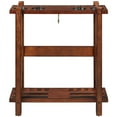 thumbnail image 1 of RAM Gameroom Products SFCR-CN Straight Floor Cue Rack - Chestnut, 1 of 1