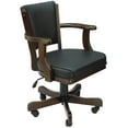 thumbnail image 1 of RAM Gameroom Products GCHR2-CAP Swivel Cushioned Game Table Arm Chair with Casters - Cappuccino, 1 of 6
