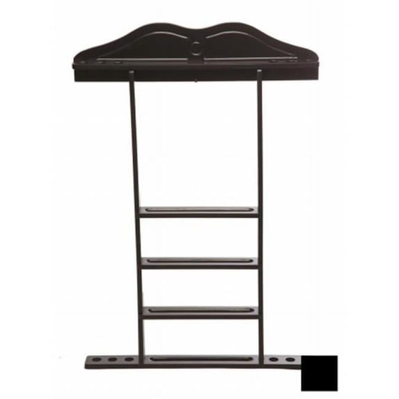 RAM Gameroom Products WR1-BLK WALL CUE RACK - BLACK