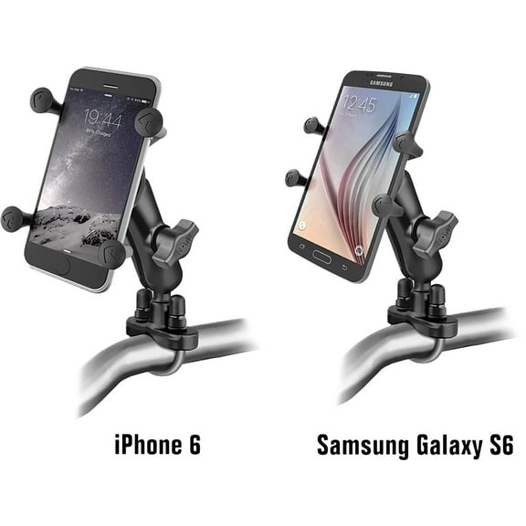 RAM HANDLEBAR RAIL MOUNT W/U-BOLT BASE & X-GRIP CRADLE RAM-B-149Z-UN7