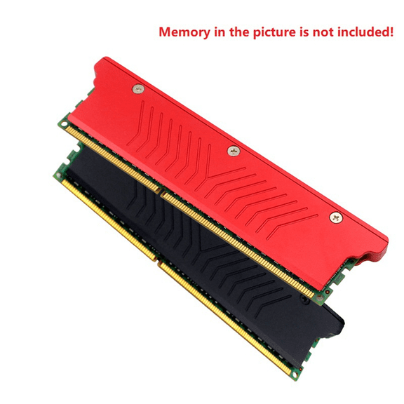 RAM Heatsink Radiator Cooling Heat Sink Cooler for DDR2 Red