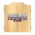thumbnail image 1 of RAM Hemi Dart Board Cabinet Set with 6 Steel Tip Darts, 1 of 7