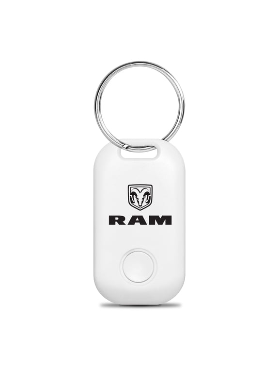 RAM Logo White Bluetooth Wireless Key Finder Tracking Device Key Chain