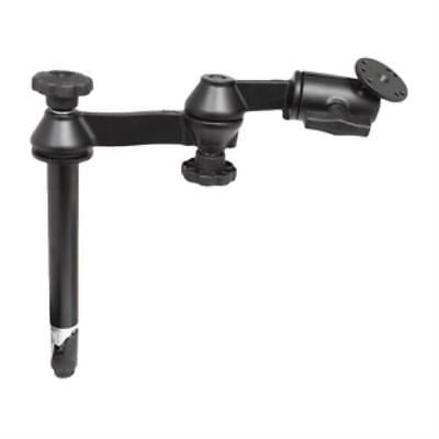 RAM MOUNT DOUBLE SWING ARM W/ 8" MALE TELE-POLE NO FEMALE