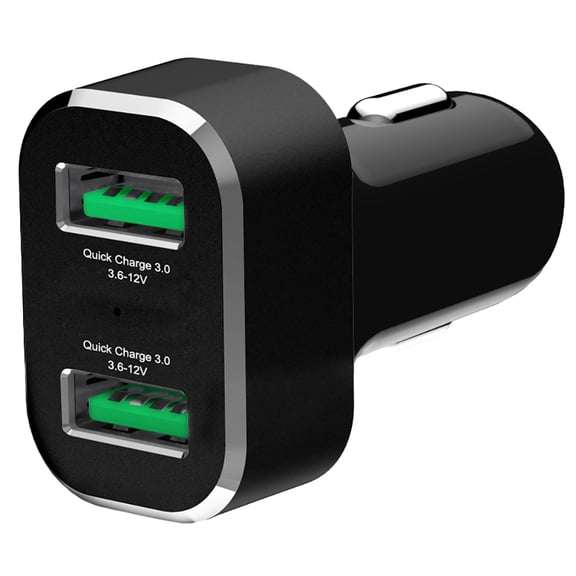 RAM Mount GDS 2-Port USB Cigarette Charger w/Qualc... [RAM-GDS-CHARGE-USB2QCCIG]