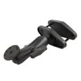 thumbnail image 1 of RAM-101U-247-4  RAM Mounts 4" Max Width Clamp Mount with C Size 1.5" Ball Medium Double Socket Arm & 2.5" Round Plate AMPs Hole Pattern, 1 of 2