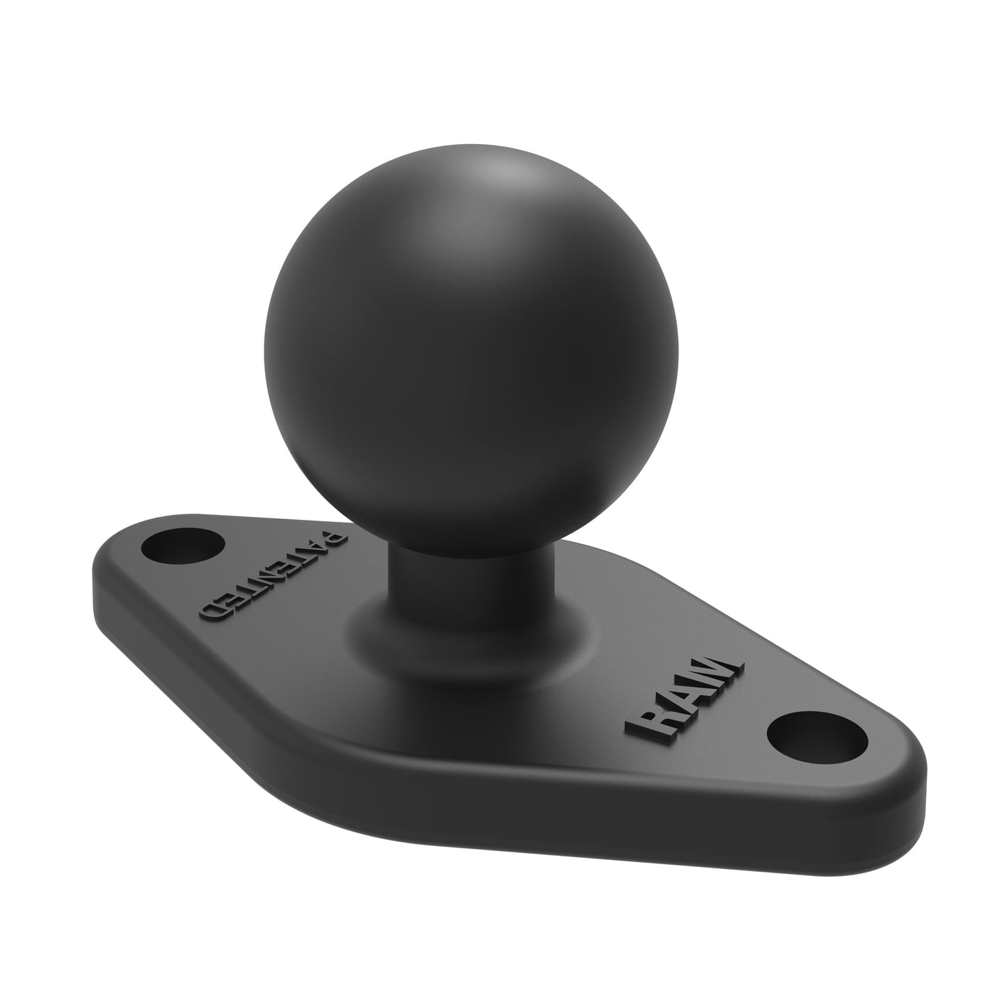 RAM Mounts, Diamond Ball Base, B Size, Marine-Grade Aluminum - Walmart.com