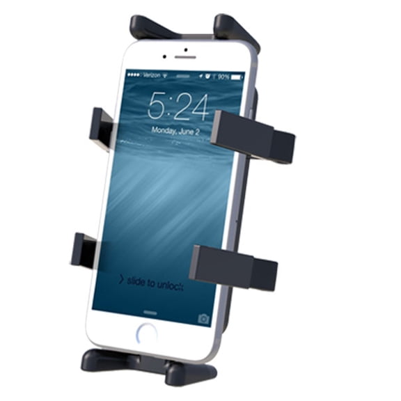 RAM-HOL-UN4U RAM Mounts Finger-Grip Universal GPS and Radio Holder (SEE SPECS)