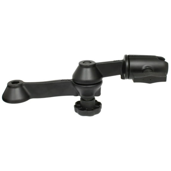 RAM-VB-110-4U RAM Mounts 12" Long Double Swing Arm with Open Swivel Single Socket