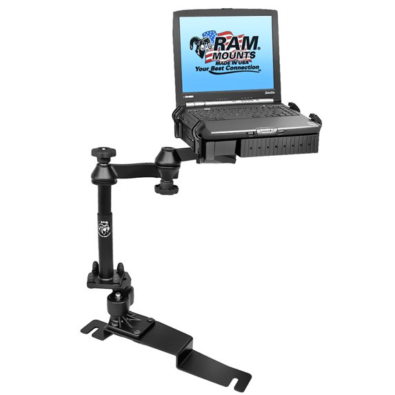 RAM-VB-190-SW1 RAM Mounts No-Drill Laptop Mount for the Ford Police Interceptor Sedan