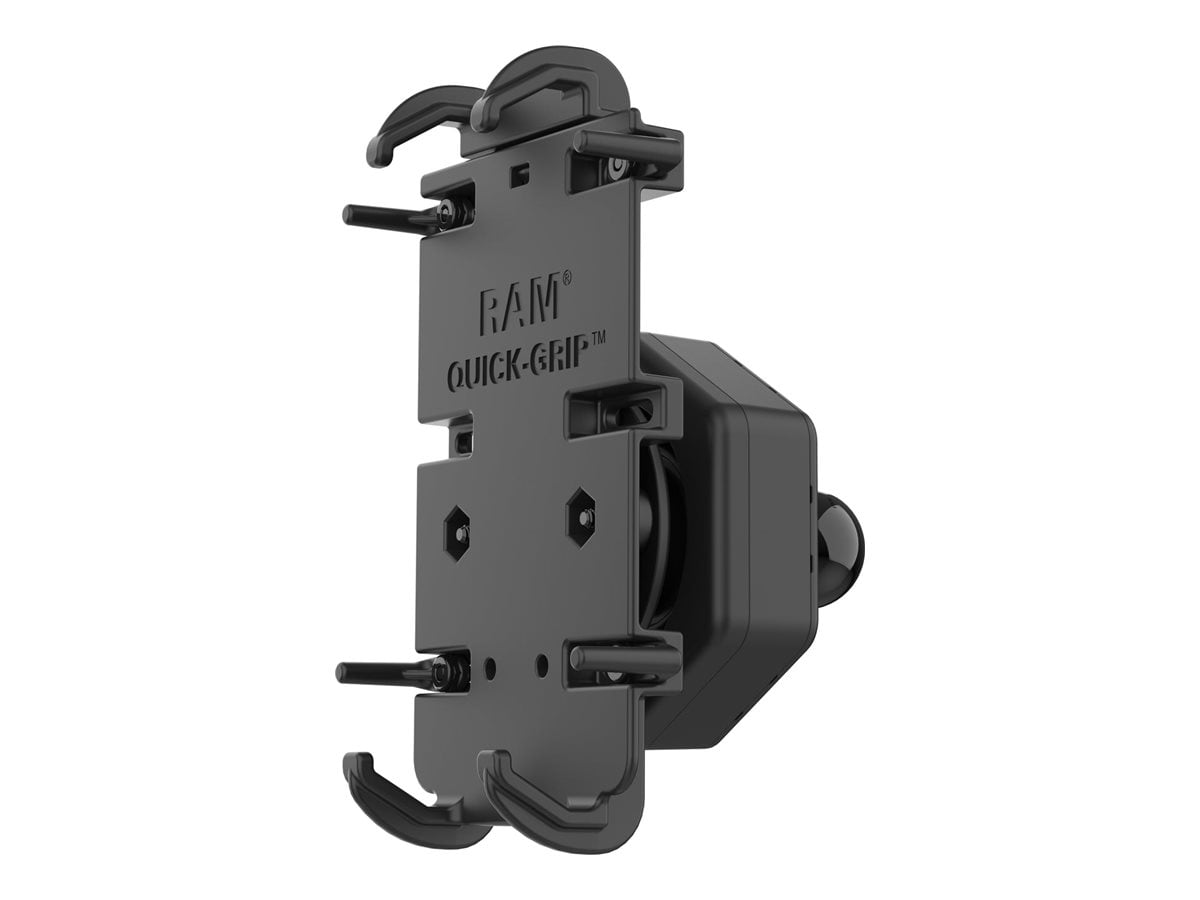 RAM Quick-Grip XL - Holder for cellular phone - with Vibe-Safe adapter & ball