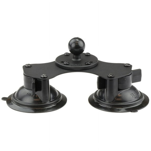 RAM Mounts Twist-Lock™ Dual Suction Cup Base with Ball