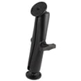 thumbnail image 1 of Ball Mount w/Long Double Socket Arm & 2-2.5" Round Bases w/AMPs Pattern, 1 of 2