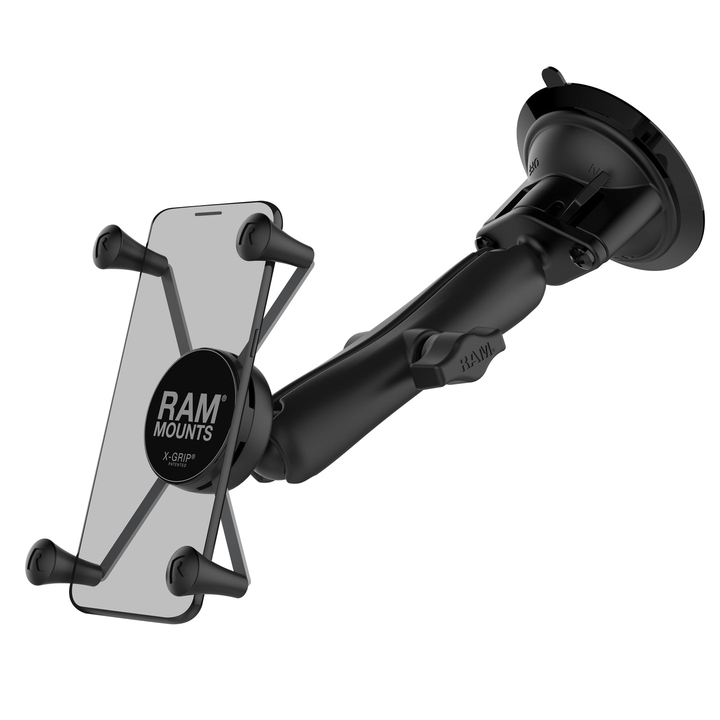 RAM Mounts X-Grip® Large Phone Mount with Twist-Lock™ Suction Cup - Long - image 1 of 3