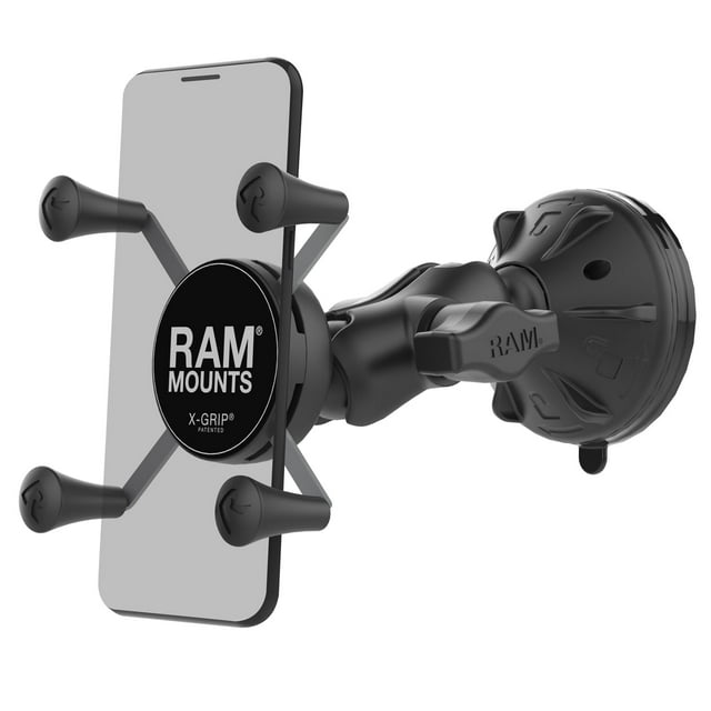 RAM Mounts X-Grip® Phone Mount with Low Profile Suction Cup - Short