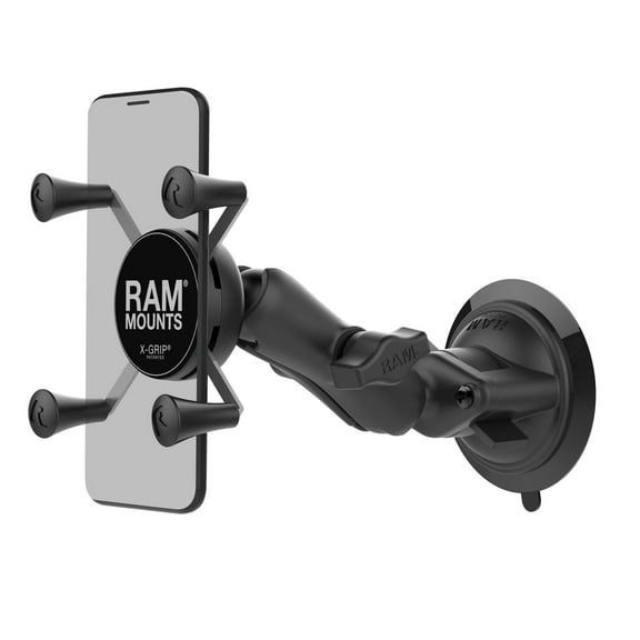 RAM Mounts X-Grip Phone Mount with Twist-Lock Suction Cup Base
