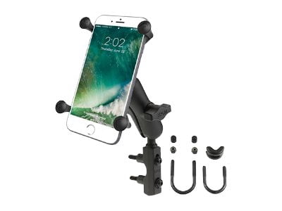 RAM UNIVERSAL X-GRIP TABLET RAIL AND TUBE MOUNT. RAM-B-400-UN10-C (sku 21058)