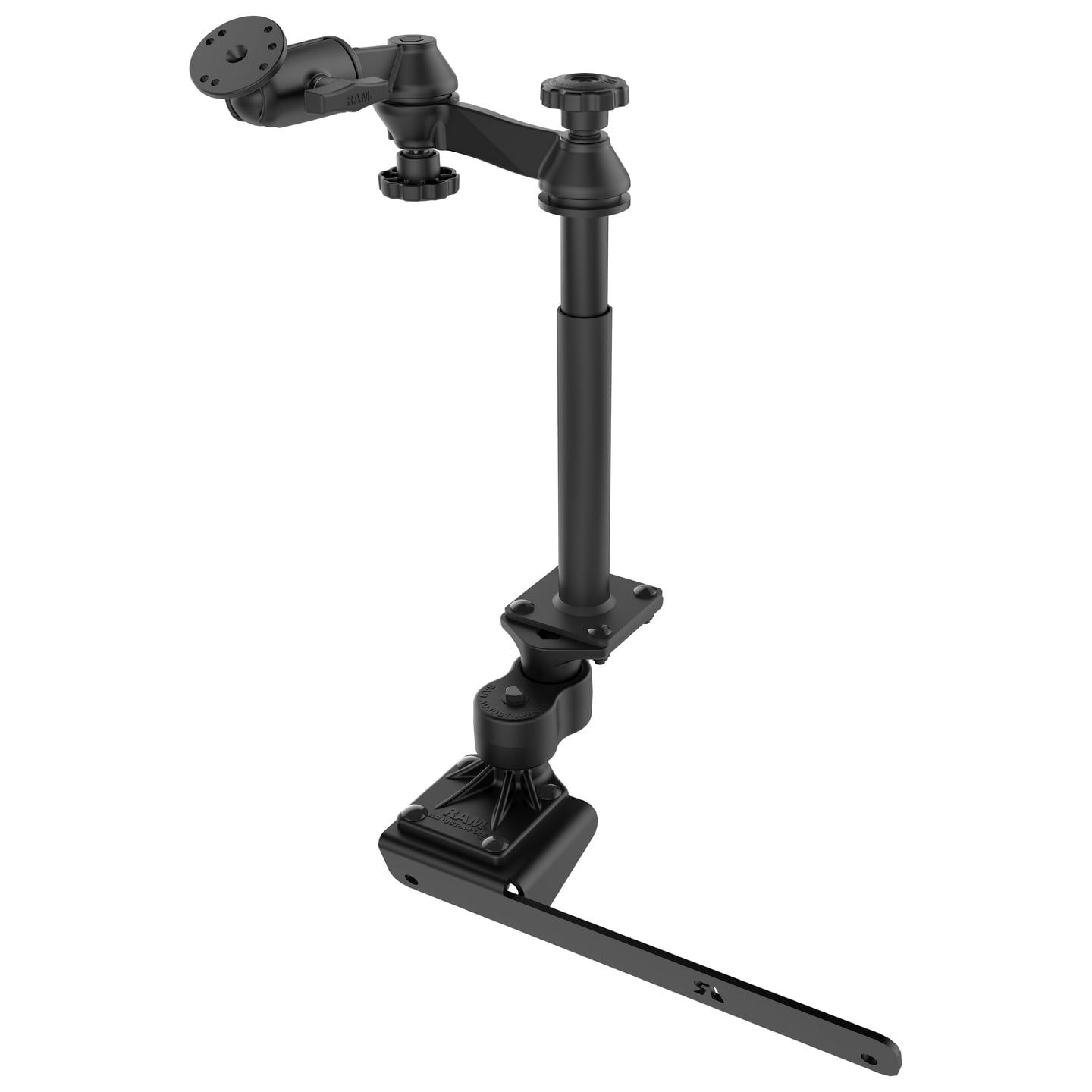 RAM Mounts No-Drill Vehicle Mount for Tablet Holder, Laptop Holder ...
