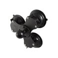 thumbnail image 1 of RAM RAM-224-3U - Mounting component (triple suction cup mount) - powder-coated marine grade aluminum, 1 of 1
