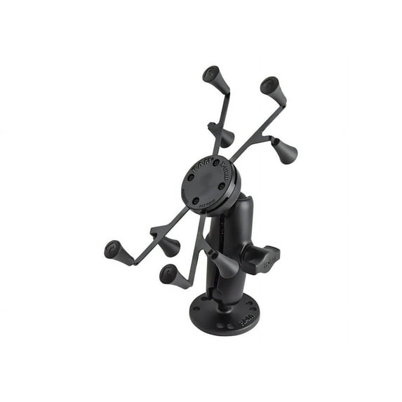 RAM RAM-B-138-UN8U - Mounting kit (double socket arm, holder, Ram ball mounting plate) - for tablet - stainless steel, marine grade aluminum - powder coat