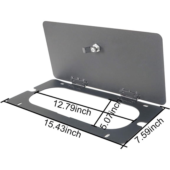 RAM Rear Seat Floor Storage Organizer Tray Lock Vault Box for 09-18 Dodge RAM 1500/2500/3500 Pickup Truck