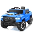 thumbnail image 1 of RAM 1500 Ride On Car for Kids, 12V Powered Ride On Truck w/ Remote Control, 4 Wheel Suspension, Bluetooth, Lights, Electric Cars for 3-6 Yrs, 1 of 12