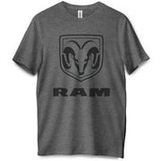 RAM Trucks Logo Officially Licensed Men's Graphic Short Sleeve Tee