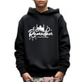 thumbnail image 1 of RAMADAN Print Boy's Spring Autumn Hoodie Long Sleeve Comfy Loose Casual Graphics Design Pullover Sweatshirt 5T-14Y, 1 of 9