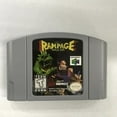 RAMPAGE WORLD TOUR Games Cartridge Card for N64 Console US NTSC Version