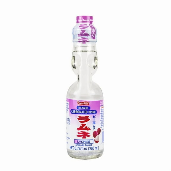 Shirakiku Ramune Soda Lychee 200ml