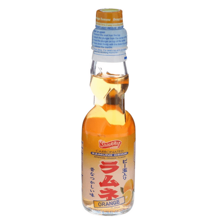 Ramune Drink Orange 200ml SK, No Common Allergen-Free Claims Apply