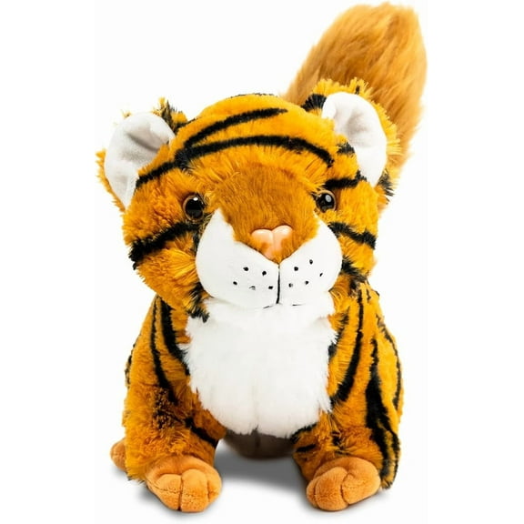 RANDIMALS Squiger SquirrelTiger Hybrid Plush Stuffed Animal Toy 17", Soft & Huggable, Encourages Imagination & Adventure