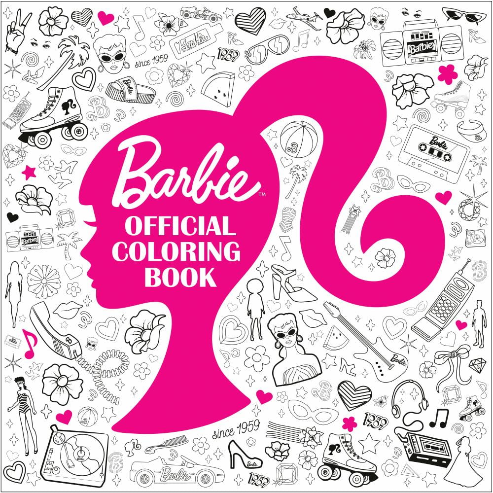 RANDOM HOUSE: Barbie: Official Coloring Book (Paperback)