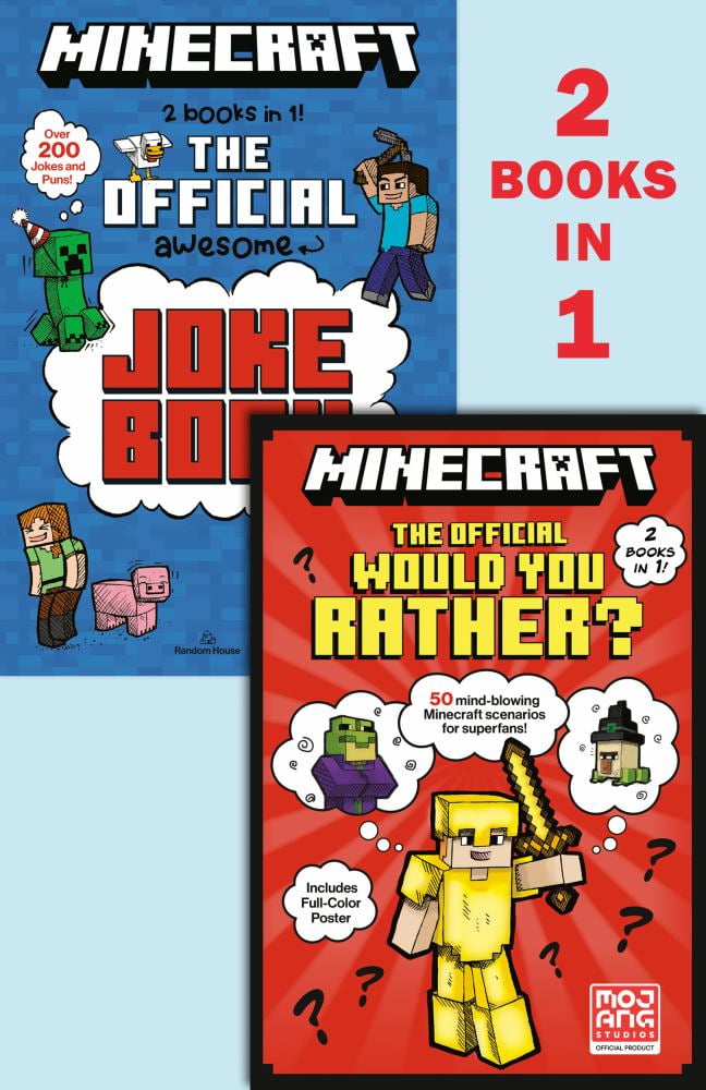 RANDOM HOUSE: Minecraft 2-In-1: the Official Would You Rather/the Official Joke Book (Minecraft) (Paperback)