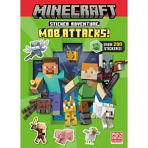 Pre-Owned Minecraft Sticker Adventure: Mob Attacks! (Minecraft) (Paperback)
