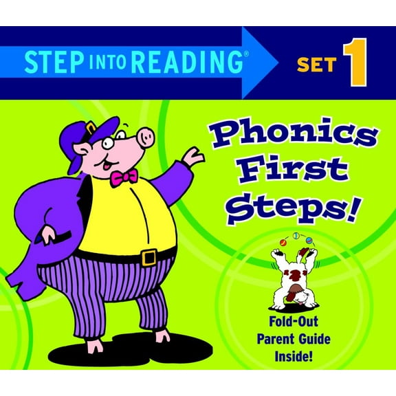 RANDOM HOUSE: Step into Reading Set 1 Phonics First Steps Box Set: Includes 8 Easy-To-decode Books and Parent Guide (Hardcover)