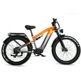 RANDRIDE 1500W Ebike Fat Tire Electric Bikes for Adults, 23AH Mountain