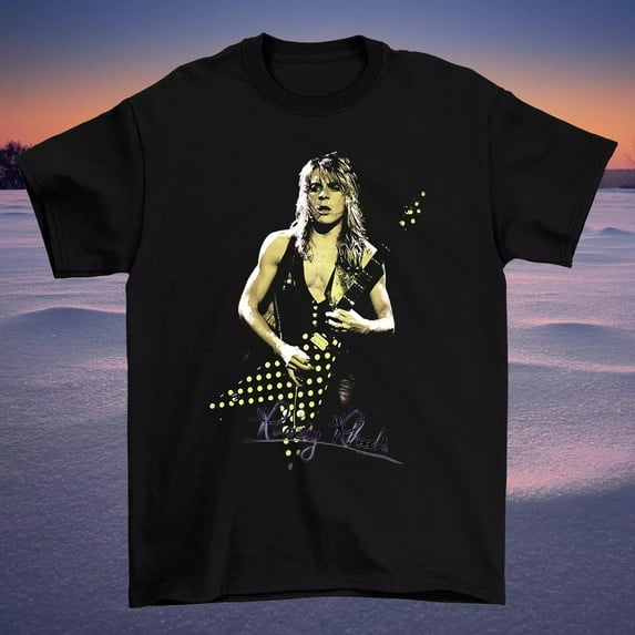RANDY RHOADS Guitarist Vintage Signature Black