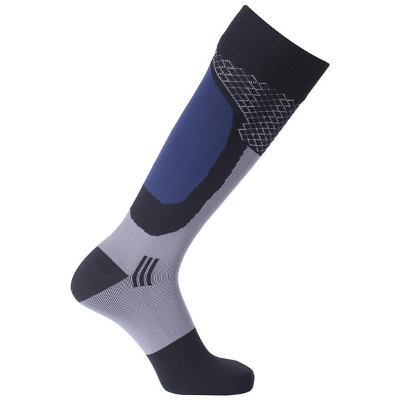 RANDY SUN Waterproof Men Knee High Socks, Lightweight Breathable Warm Socks Cushioned Quarter Hiking Trekking Socks 1 Pair X-Small Blue