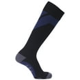 thumbnail image 1 of RANDY SUN Waterproof Men Socks, Lightweight Breathable Knee High Socks Cushioned Quarter Hiking Trekking Socks 1 Pair Small Black-Blue, 1 of 6