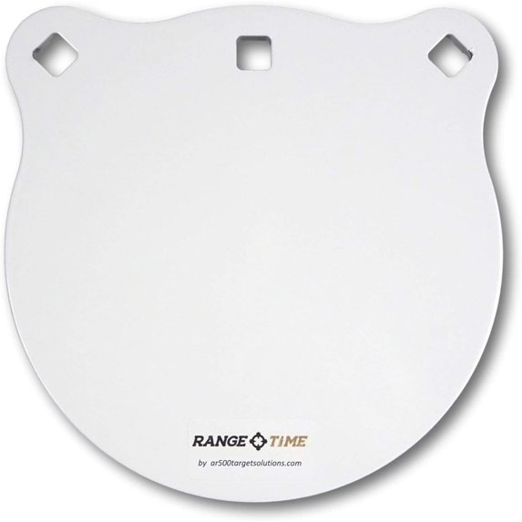 Laser Cutter Target RANGETIME Targets- Quality 8x1/2 Inch AR500 Steel Target- Laser Cut ...