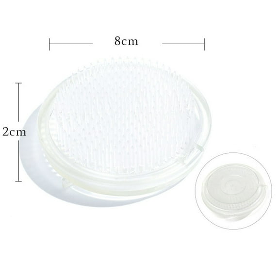 RANME 1Pc Round Ikebana Plastic Flower Base Holder Fixed Tools Suction Cup Floral Arrangement Decor Pot Accessories