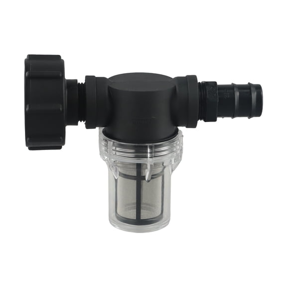 RANME 1X Ibc Rain Barrel Filter Hose Connector Water 100 Mesh Stainless Steel Strainer