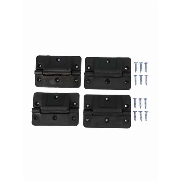 RANME 2/4 Pack Replacement Hinges With Stainless Steel Screws For Igloo 150-165 Qt Coolers Easy Install Furniture Hardware Hinges