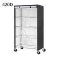 thumbnail image 1 of RANME 420D/210D Outdoor Patio Garden Shelf Storage Cover Rack Cover Oxford Cloth Waterproof Dustproof Cover, 1 of 9